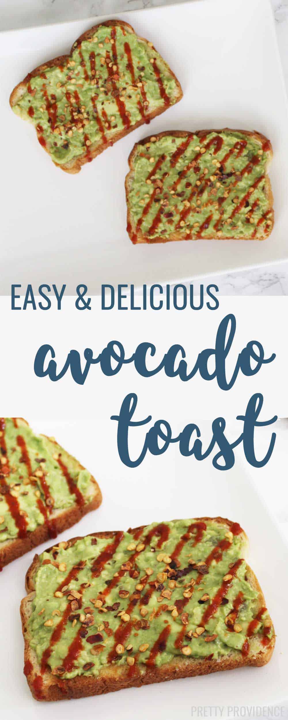 This avocado toast takes 5 minutes to make and is SO good! Easy, delicious and healthy breakfast or snack!! 