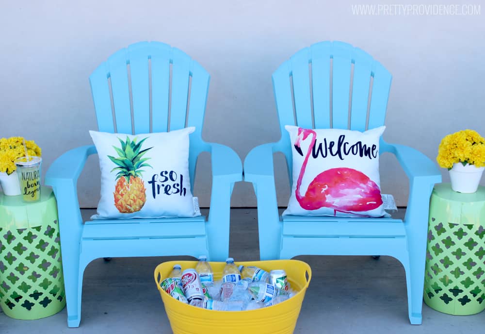 How amazing are these fun summer decor items from Michaels?! I'm obsessed! 