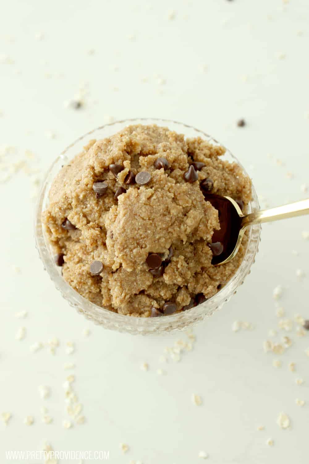 If you need a healthy treat fix this easy protein cookie dough is amazing.. and totally guilt free! You'll love it! 