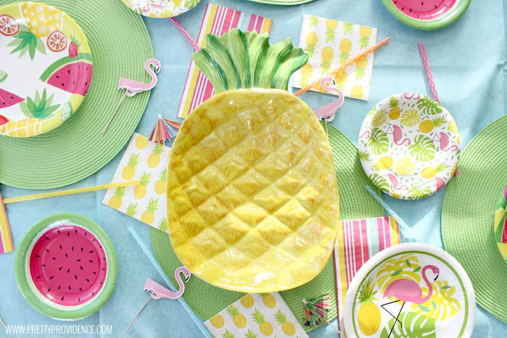 How amazing are these fun summer party items from Michaels?! I'm obsessed!