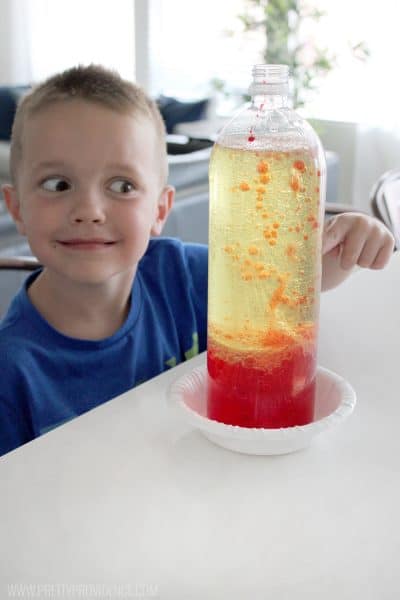 homemade lava lamp