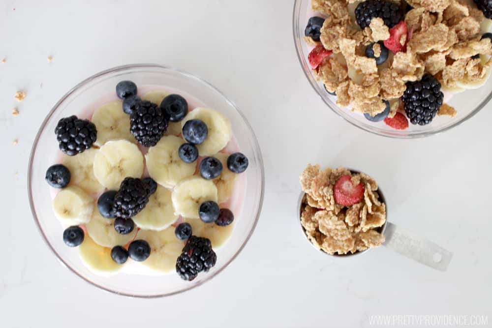 I'm obsessed with these Special K breakfast bowls!! They are easy, delicious, and healthy! It's so good as a side to lunch or dinner too, or even for healthy dessert! 