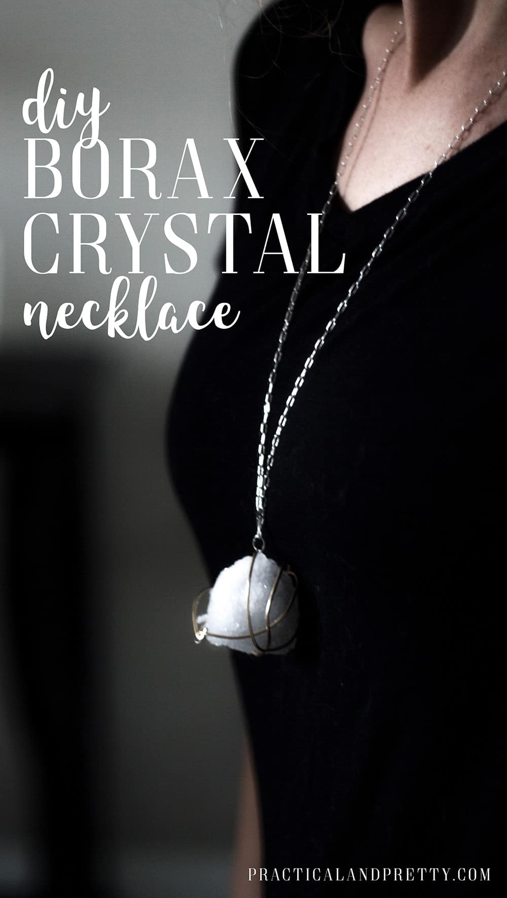 Diy Borax Crystal Necklace Pretty