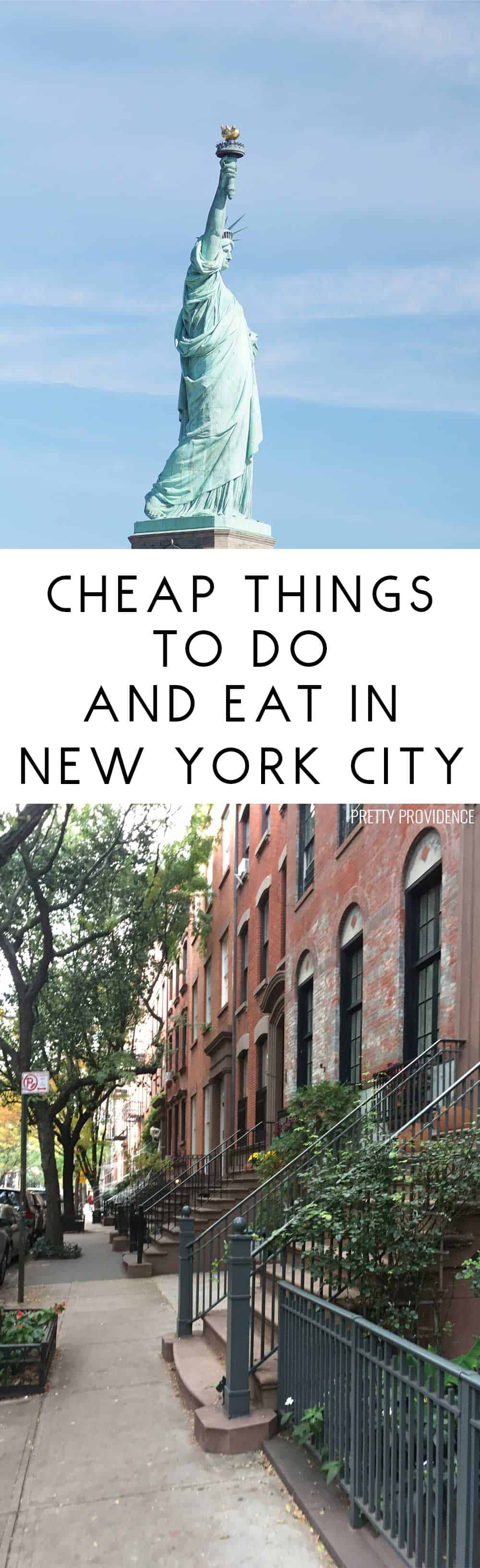 Cheap Things to Do in New York City - Pretty Providence