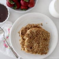 Beyond amazing crunchy french toast!!! If you've never tried it before add it to your list ASAP! Easy and delicious!