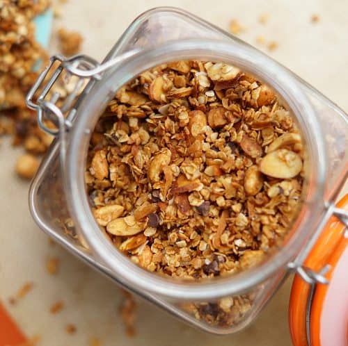 Sweet and Salty Homemade Granola - Pretty Providence