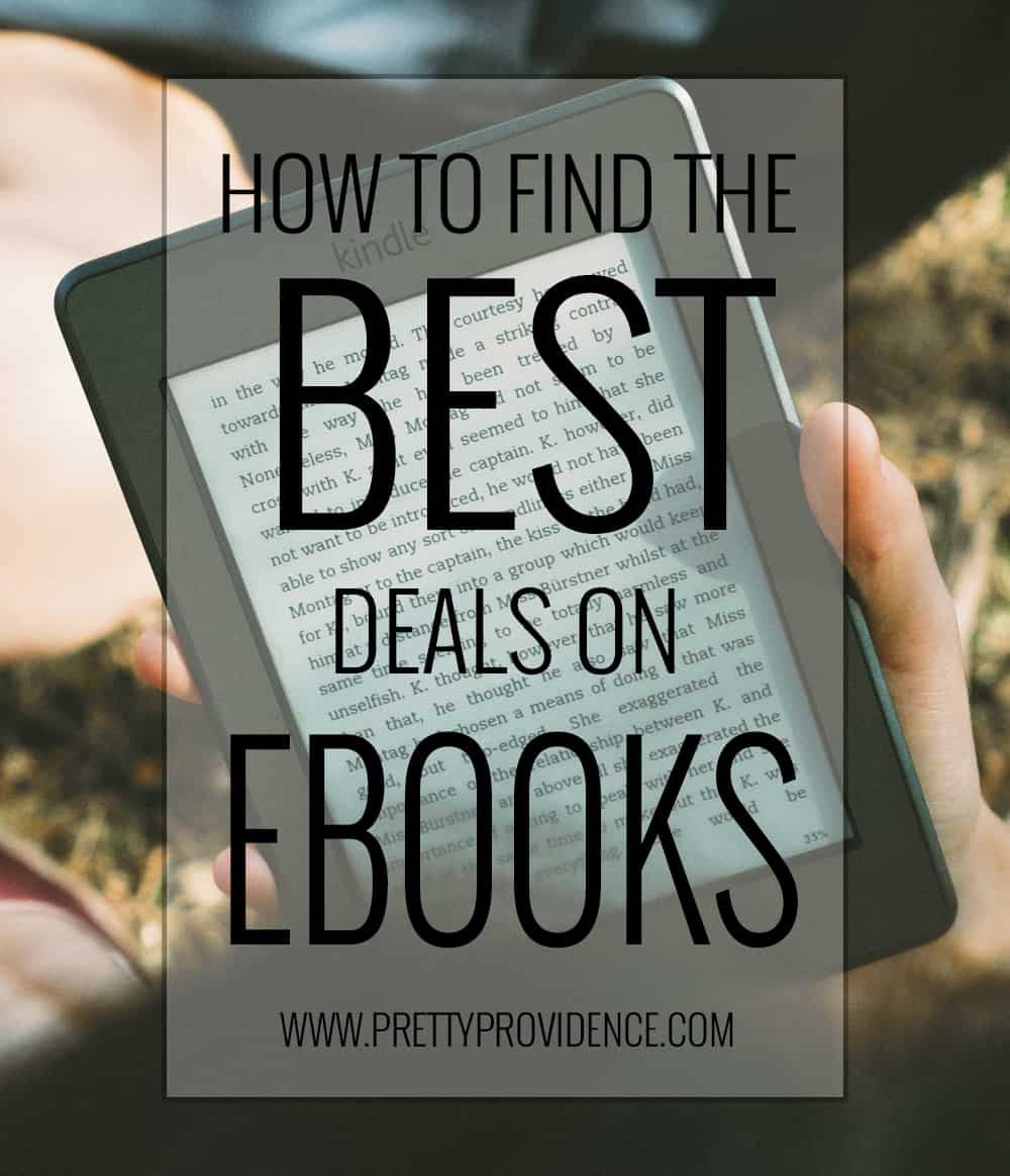 How to find the BEST deals on ebooks! Even tons of really awesome free options! If you are a reader, you NEED this in your life! 