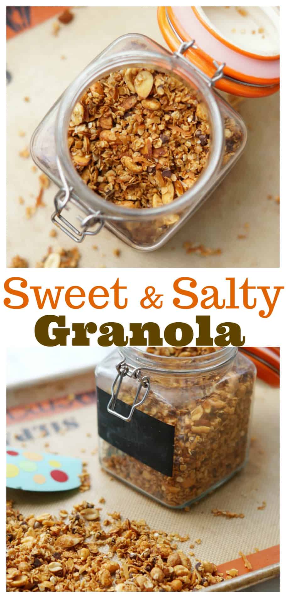 Salty Sweet Granola and Coconut Yogurt