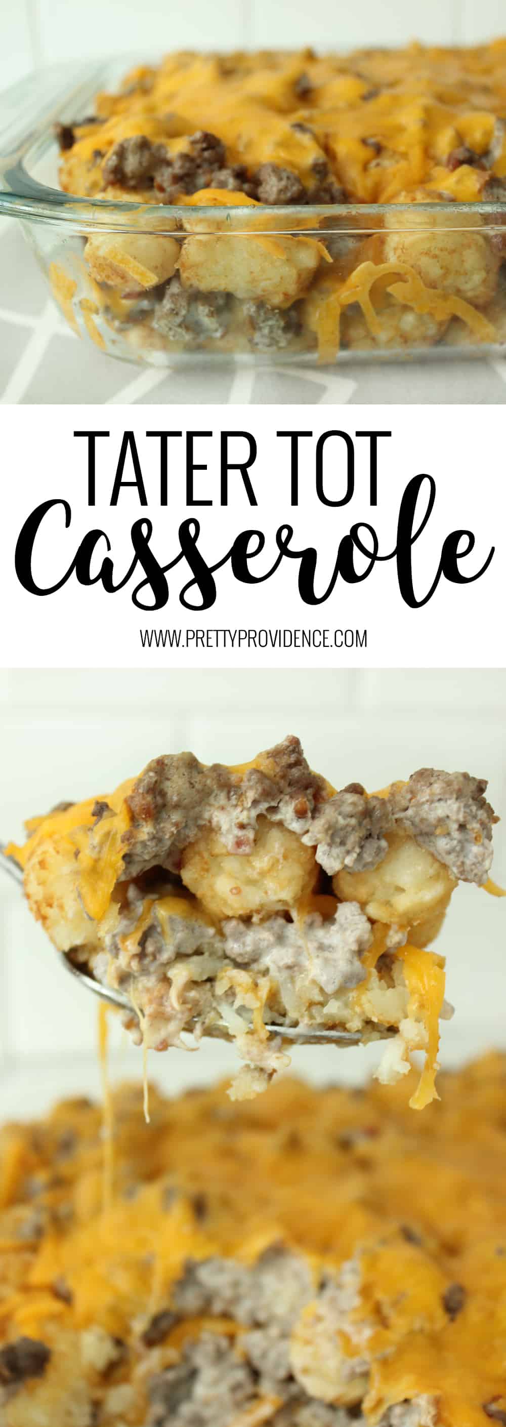 BEST tater tot casserole EVER! We love this recipe at our house! Adults and kids alike will scarf this one and ask for seconds! 