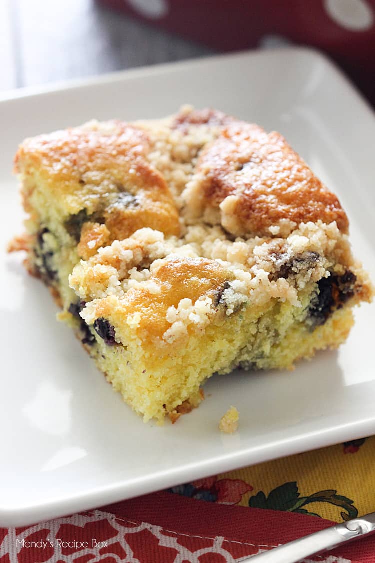 Lemon Blueberry Coffee Cake