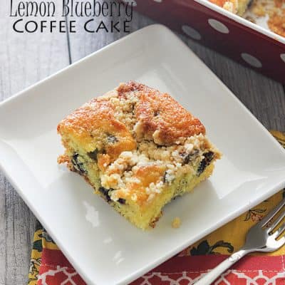 Lemon Blueberry Coffee Cake