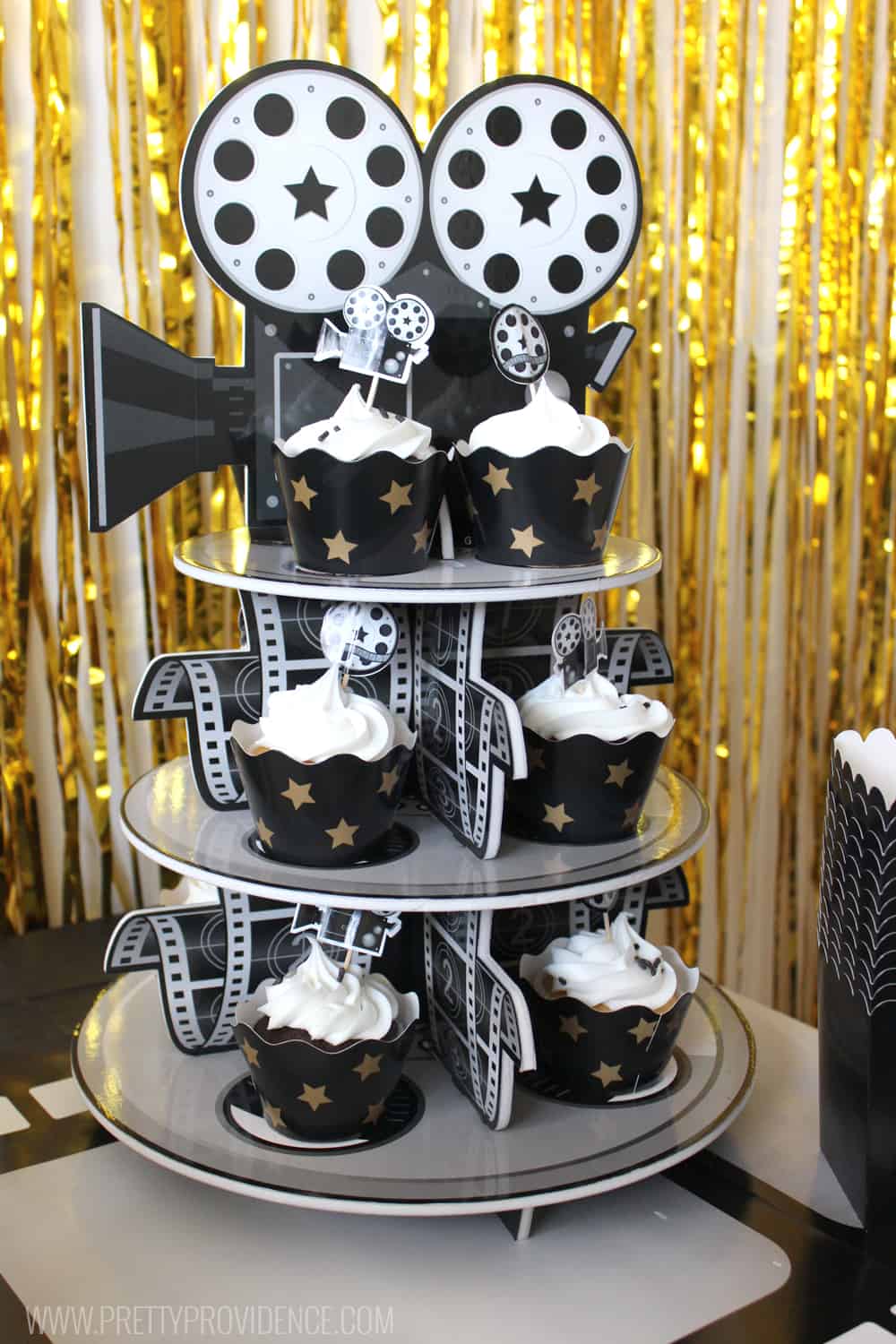 My son LOVED this fun and easy movie party we threw for his sixth birthday! Affordable, festive and all the kids loved it! 