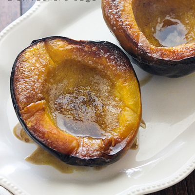 Acorn Squash with Brown Butter and Sage