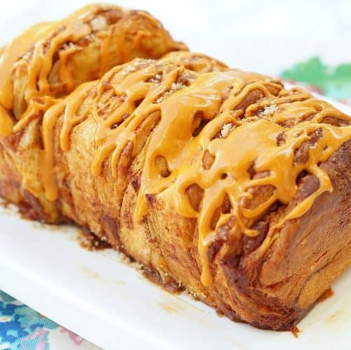 Pumpkin Pie Pull Apart Bread - Pretty Providence