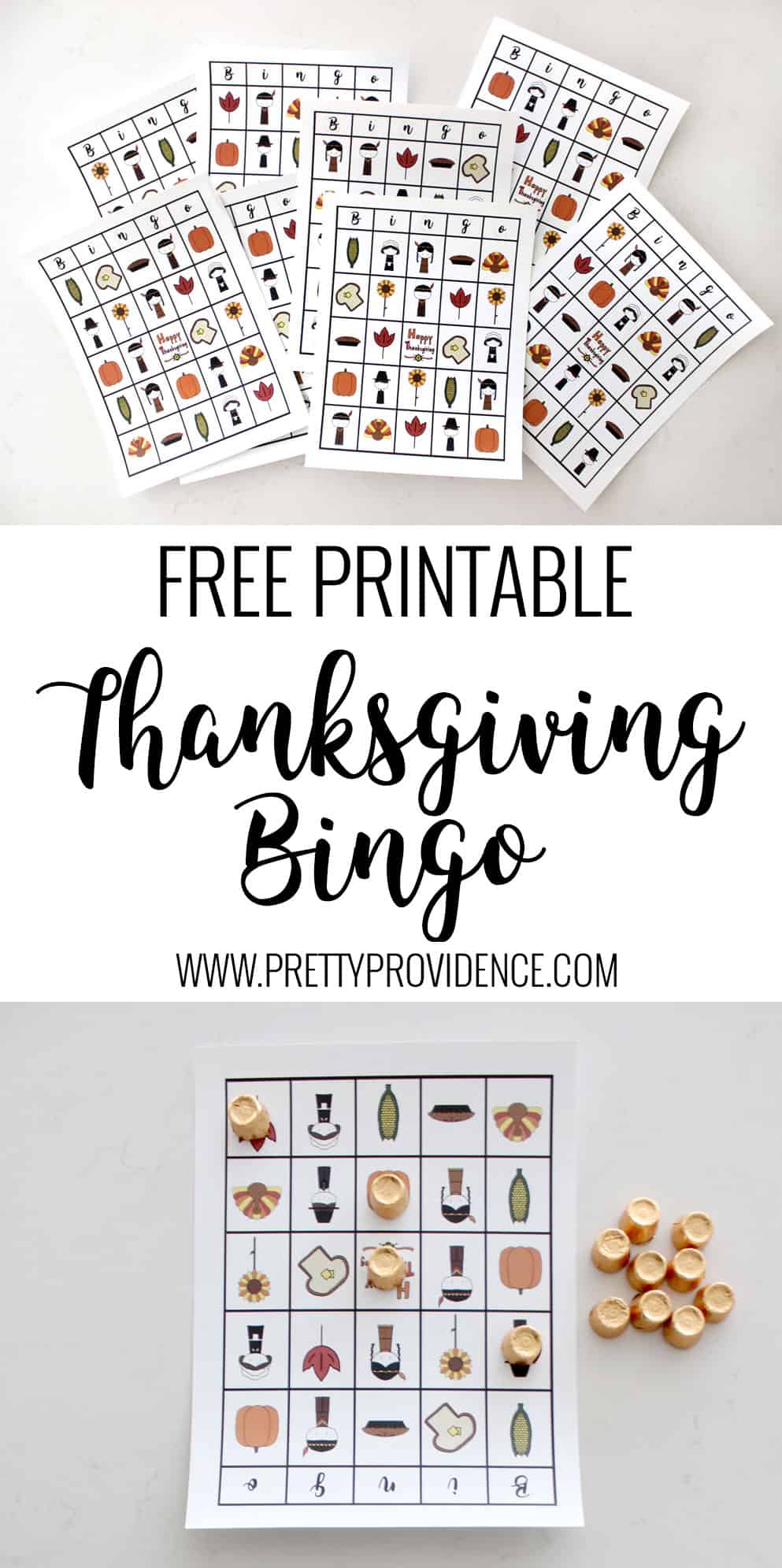 How To Play Thanksgiving Bingo