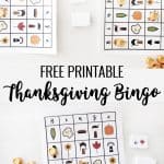 thanksgiving bingo sheets with rolos