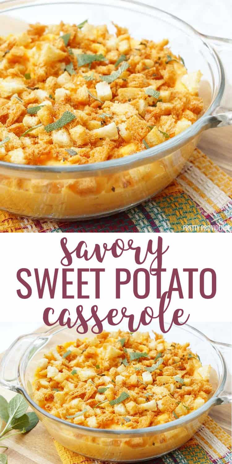 Savory Sweet Potato Casserole