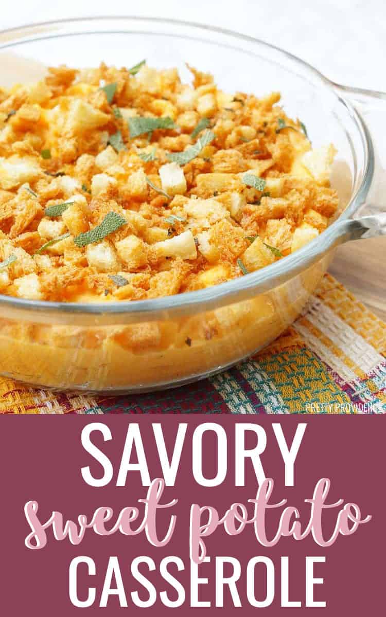 Savory Sweet Potato Casserole