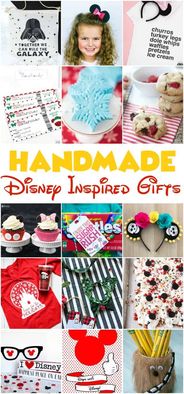 All of these Disney gift ideas are amazing! Find the perfect handmade gift for a disney lover!