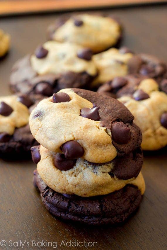 Peanut Butter Swirl Cookies