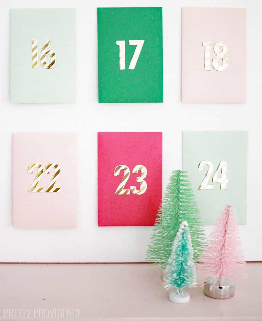 DIY Christmas Decorations Continued! How to Make a Muffin Pan Advent  Calendar