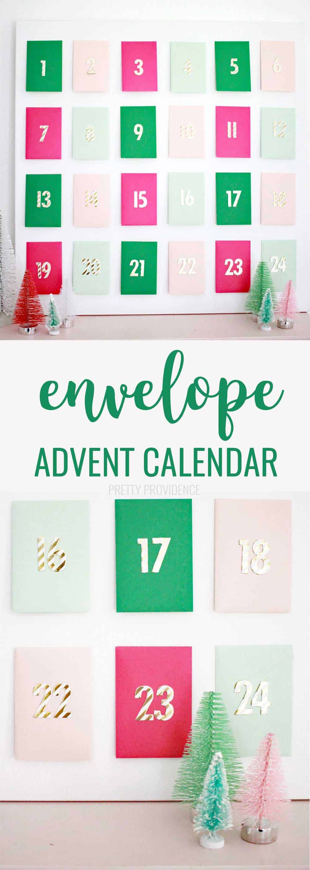 DIY Advent Calendar with Envelopes! 