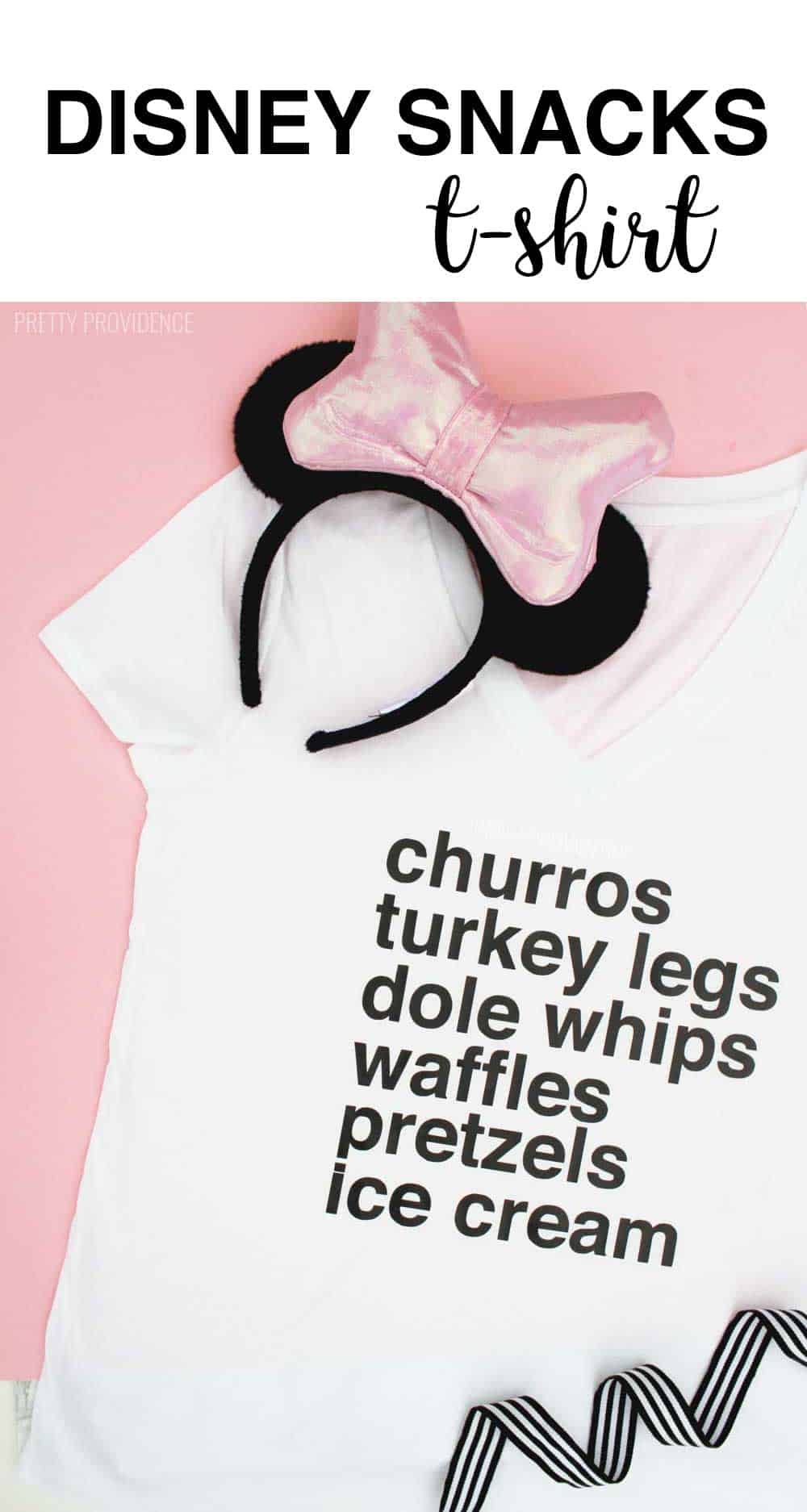 DIY Disney & Churros Tee - All for the Memories