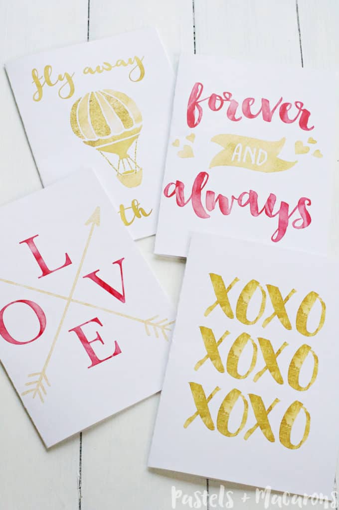 Free Valentine's Day Card Printables - Pretty Providence