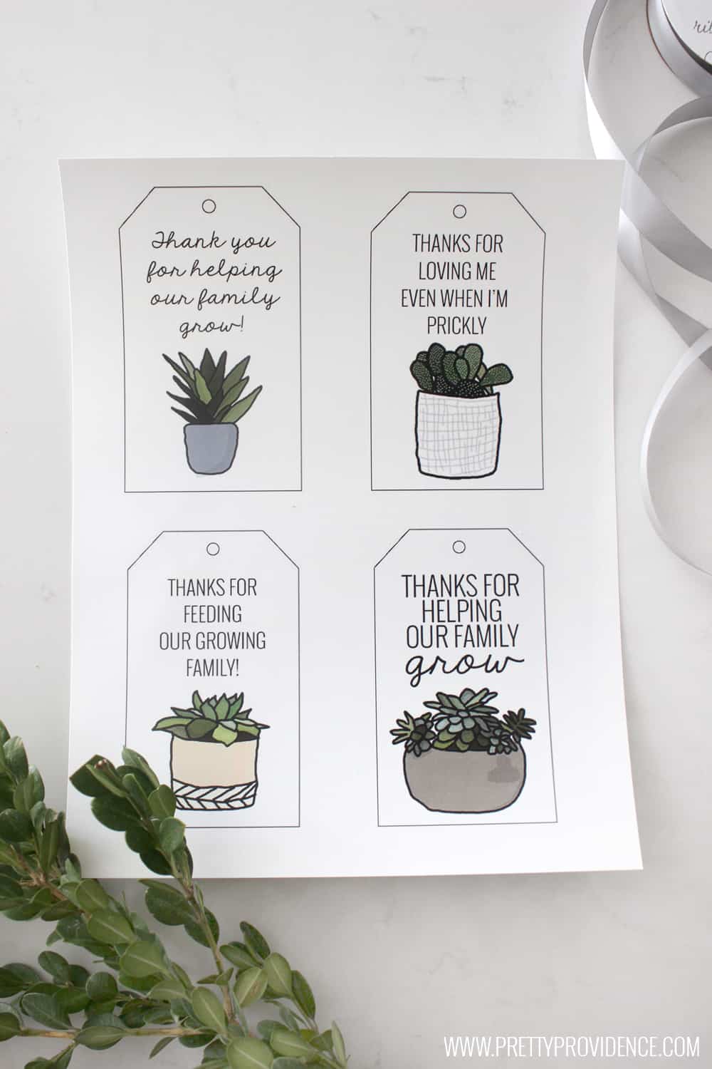 Free Printable Thank You Gift s