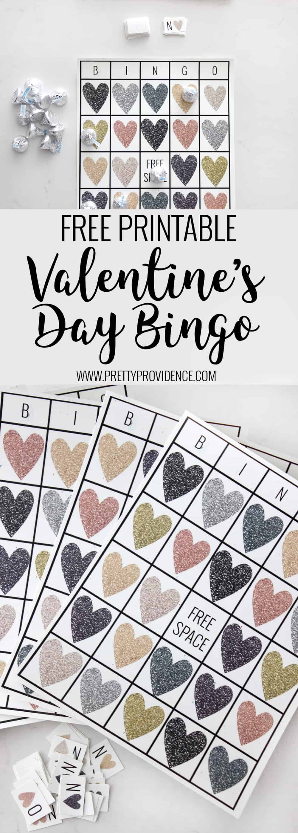 Free Printable Valentine\'s Day Bingo