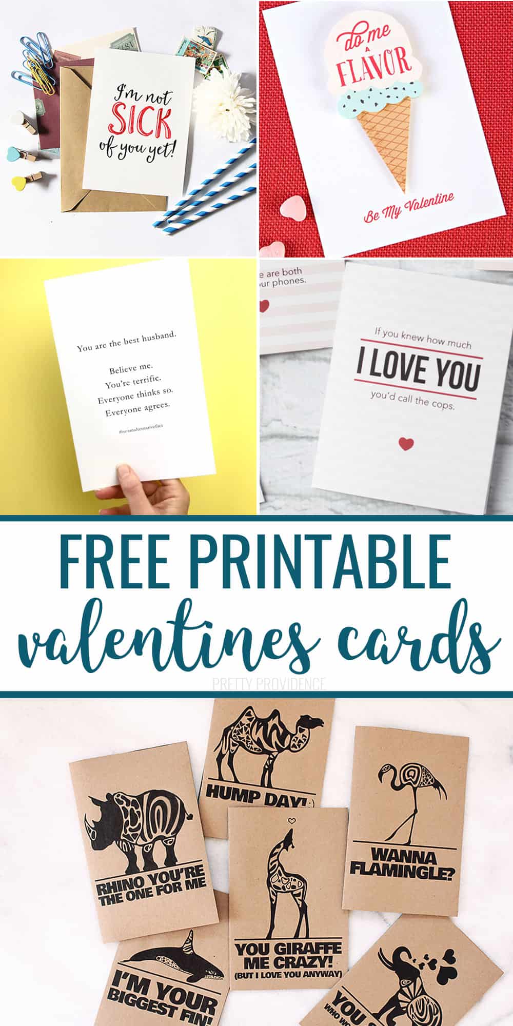 Printable Funny Valentine's Day Cards - landeelu.com