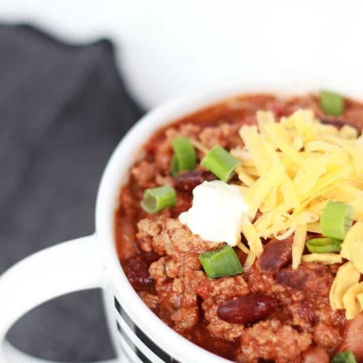 Best Slow Cooker Chili - Pretty Providence