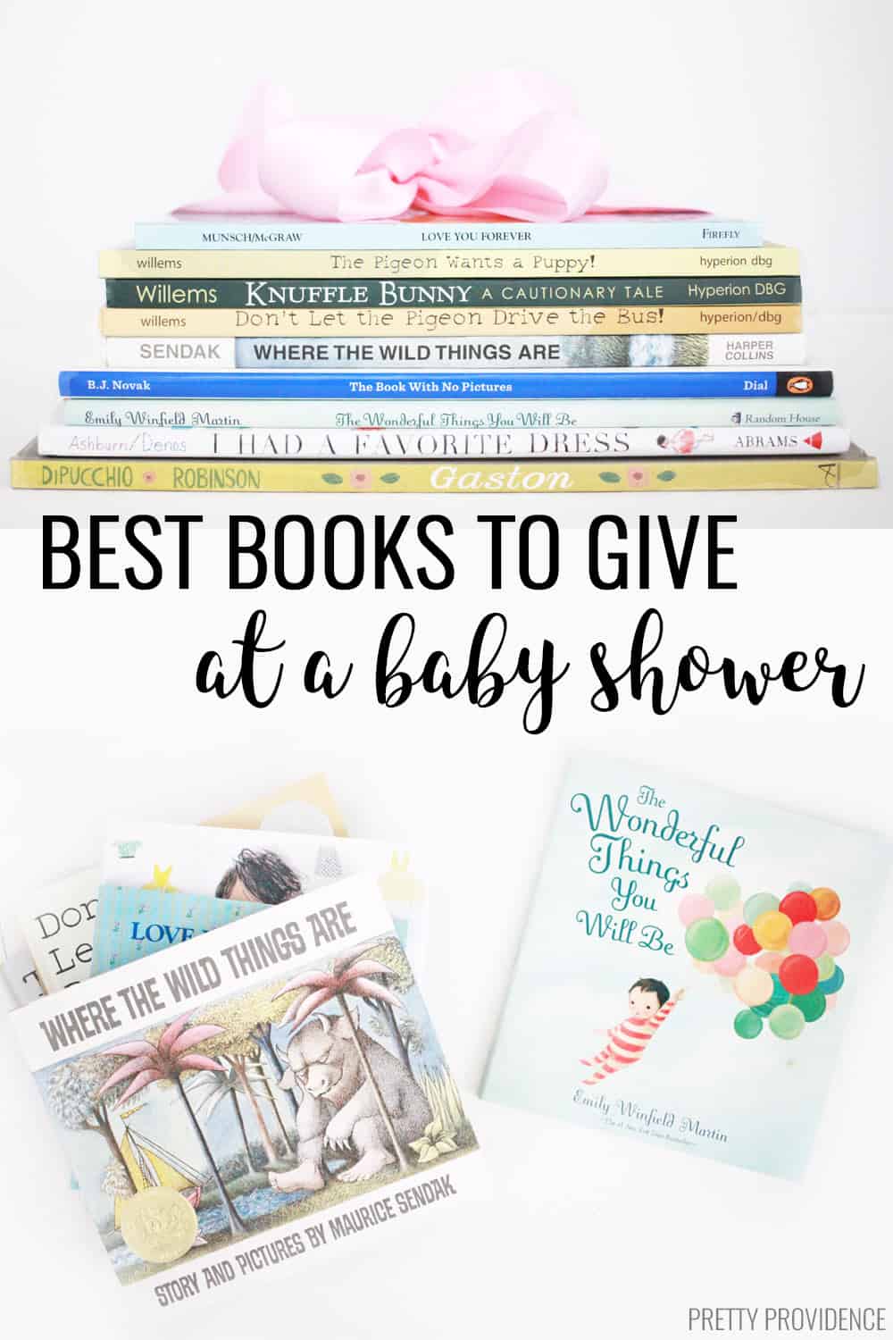 Books for baby store shower