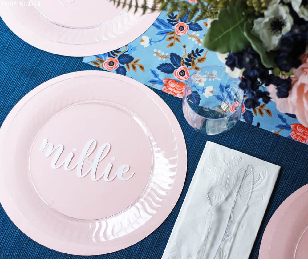 blue-pink-baby-shower-table