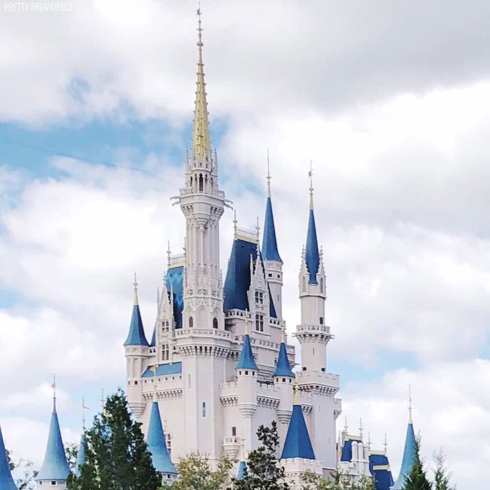 The castle at Magic Kingdom in Walt Disney World! #DisneySMMC