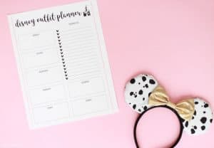 Disney Trip Planner Sheets - Pretty Providence