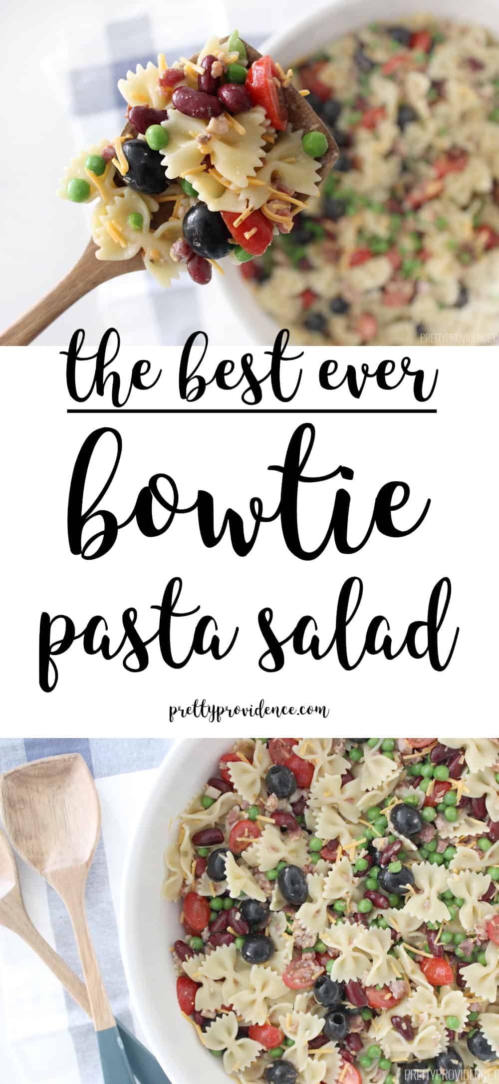 The Best Ever Bowtie Pasta Salad