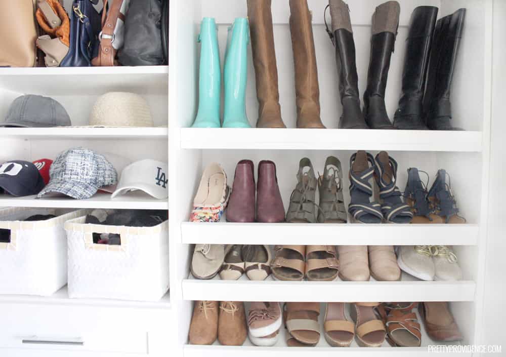 master closet idea for hats, purses, etc. 