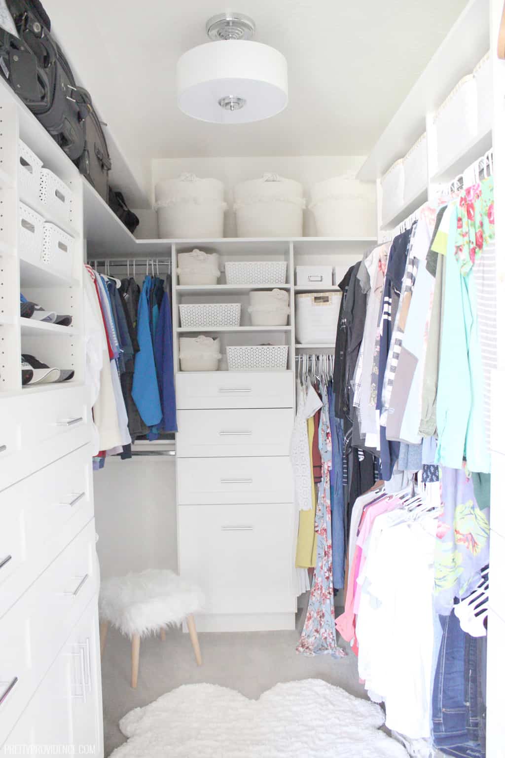 Walk In Closet Ideas - How to Make your Closet Work for You!