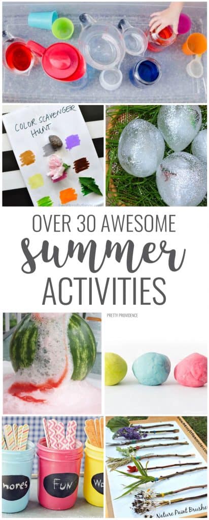 Over 30 Summer Activities - Pretty Providence