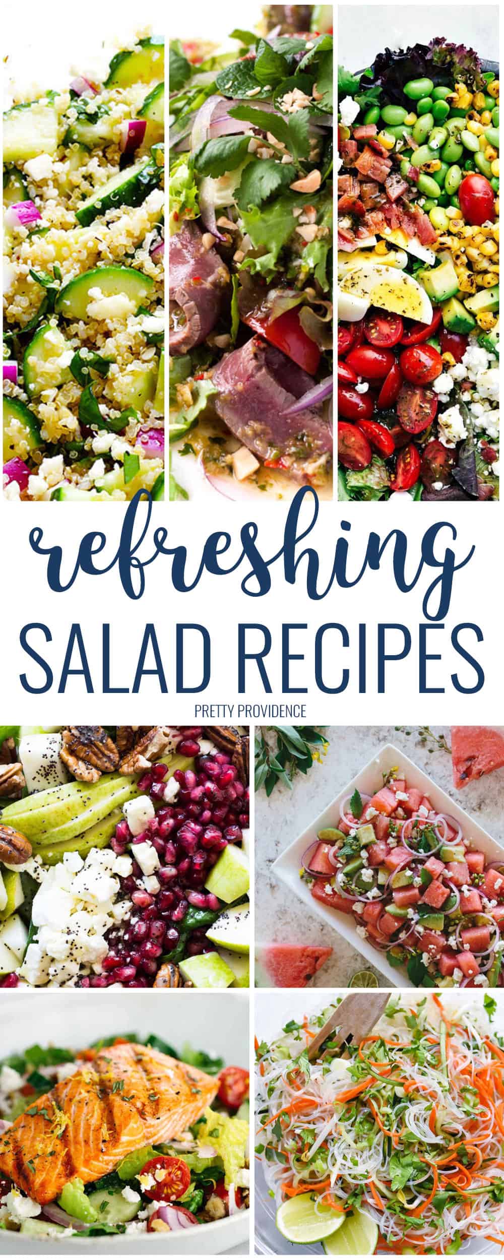 Okay there are so many good salad recipes here! I love trying new and unique salad recipes for dinner! 