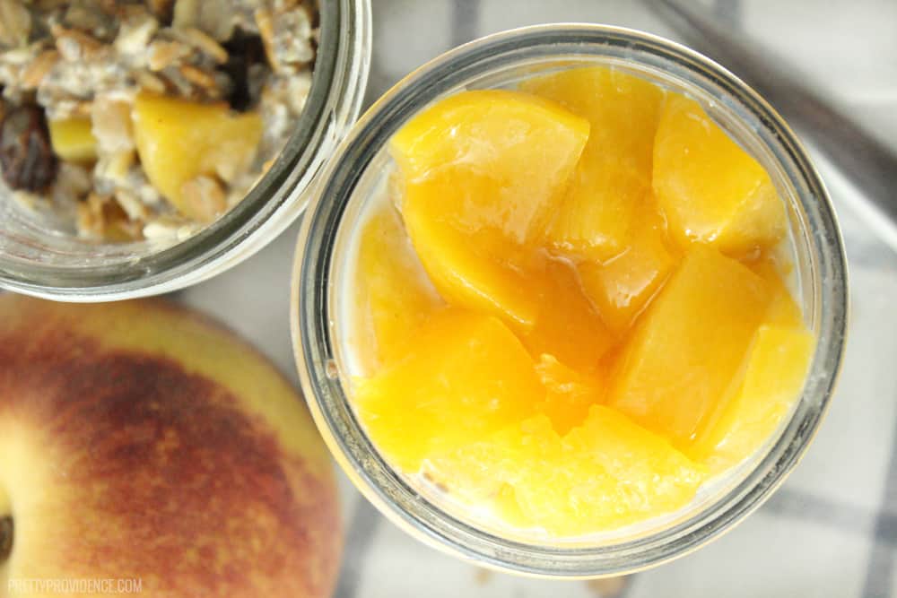 Peachy Blinders Overnight Oats