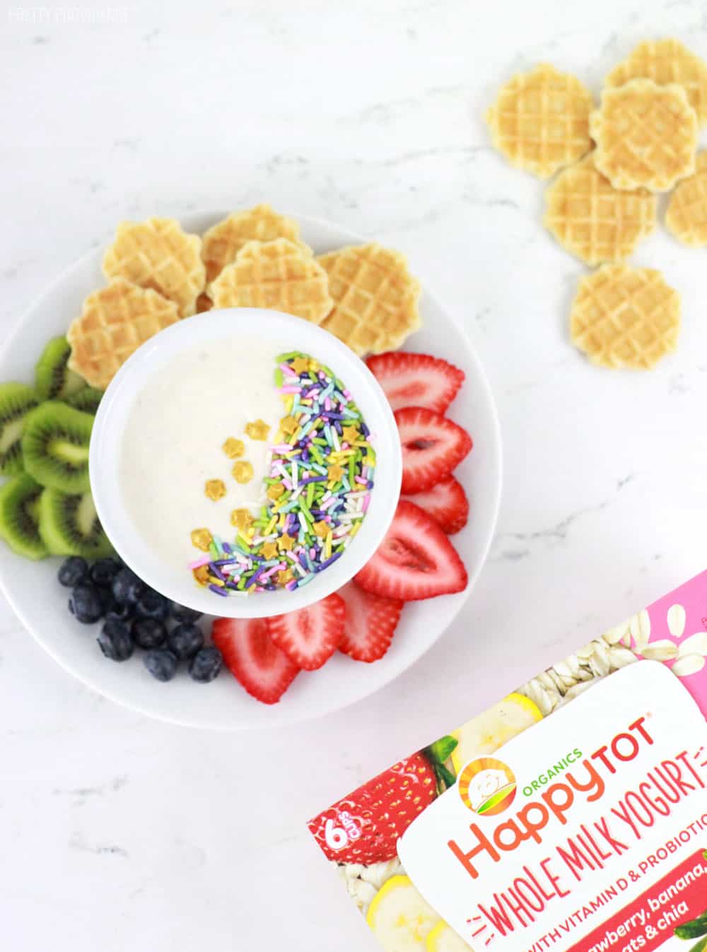 Picky eater? Try sprinkles in yogurt with fruit on the side!