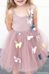 No Sew Princess Costume or Dress Up! Butterfly Princess