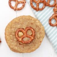 White Chocolate Oatmeal Pretzel Cookies