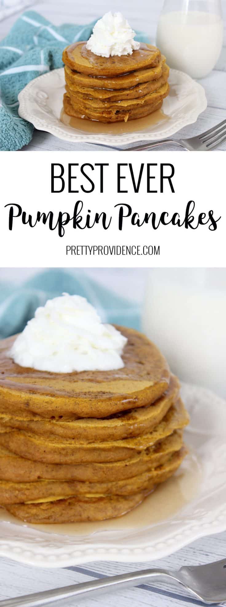 Best Ever Pumpkin Pancakes Recipe by Pretty Providence