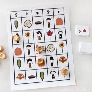 Free Printable Thanksgiving Bingo