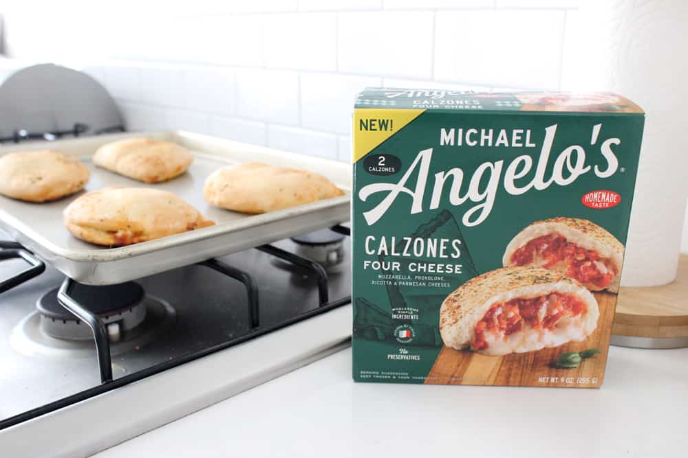 Michael Angelo's calzones, fresh from the oven. 