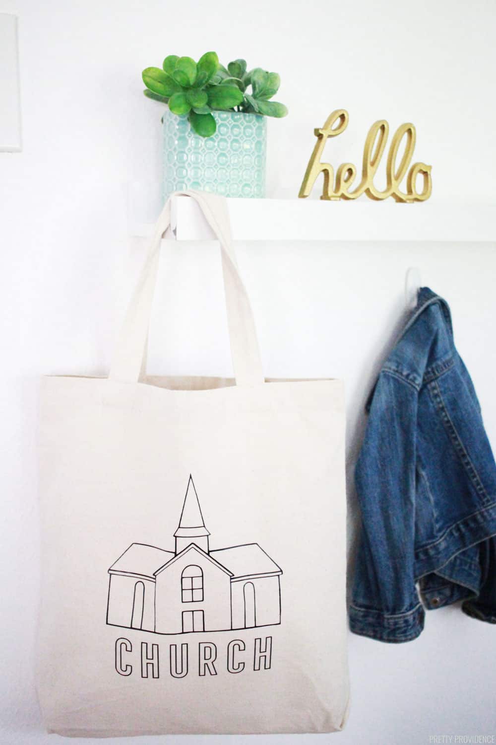 Customized Canvas Tote Bags - Pretty Providence