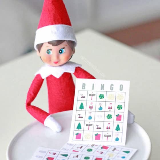 Elf on the Shelf Bingo Printable - Pretty Providence